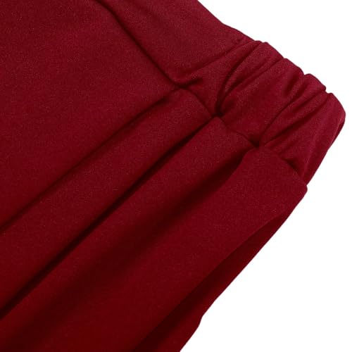 Pantalon d'été en coton de qualité supérieure coupe ample chic - 7