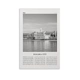 LZTEN Póster de Ciudad de Panamá, Ciudad de Panamá, Ciudad de Panamá, póster de Ciudad de Panamá, Ciudad de Panamá, póster de Ciudad de Panamá, lienzo para pared