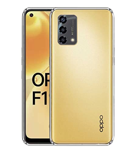 Image of Soft Flexible Silicone Back Cover Compatible with Oppo F19s /Oppo F19, Transparent