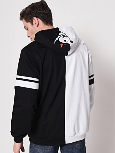 Image of ComicSense.xyz Unisex Anime Hoodie for Men and Women, Danganronpa Headmaster Bear Monokuma Cotton Anime Cosplay Hoodies