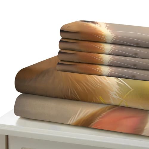 Housse de couette 3D microfibre douce pour lit 260x220cm sans repassage avec zip - 7