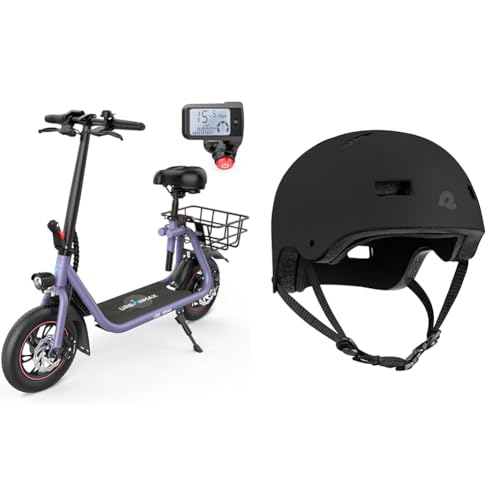 URBANMAX C1 Electric Scooter with Seat, 450W Powerful Motor &
