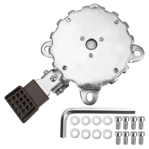 Patio Beach Umbrella Accessories Replacement Parts, Stable Multifunction Spare Parasol Stand Floor Mount, Umbrella Rotation Swivel Base Part for Balcony Camping Backyard Picnic Garden Fishing Barbecue