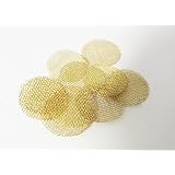 10枚セット 真鍮 パイプスクリーン 15mm 喫煙パイプ用 網 Pipe Screen Brass [並行輸入品]