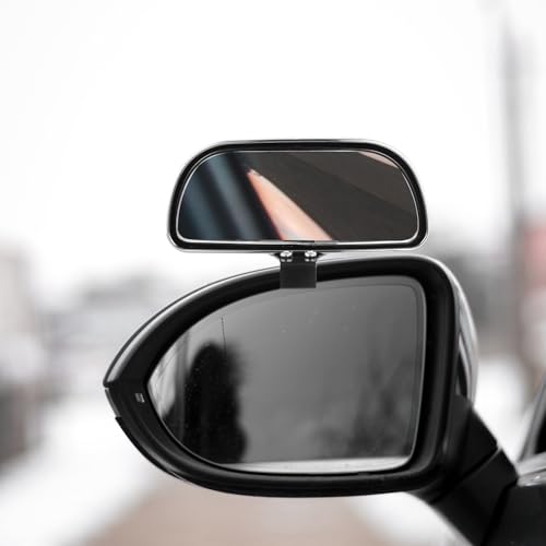 Espejo retrovisor auxiliar de coche angular en vidrio para puntos ciegos 4