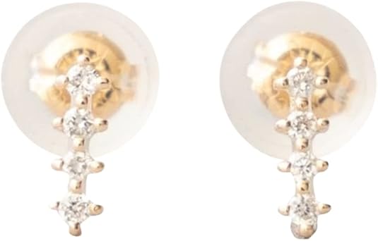 Amazon | (ジュエッテ) Jouete K10YG ダイヤモンド ピアス 037607 FREE