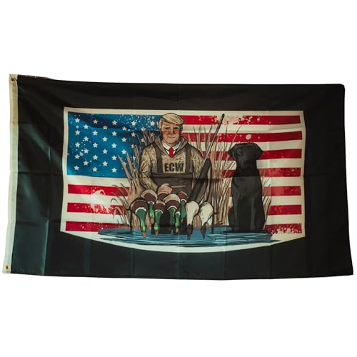 East Coast Waterfowl 36x60" Donald Stacks Ducks Decorative Flag