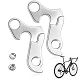 5. **【Installation facile et rapide】** L'installation de ces crochets de dérailleur est simple et rapide. Grâce à leur conception pratique, ils s'adaptent facilement à votre vélo sans nécessiter de compétences techniques. Offrez à votre vélo un remplacement de qualité pour une meilleure performance sur route ou en terrain accidenté.