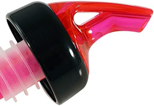 AmeriPour - Measured Pourer - Liquor Bottle Pourers - Collared - (3pk) Made 100% In The USA. Bar Spouts That Don't Leak - No Cracks, Just A Perfect Cocktail Pour Everytime. Great for Wine Too! (1.5oz)