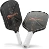 Pickleball Paddle,USAPA Approved Light Pickleball Paddles with Reinforced Carbon Fiber Surface