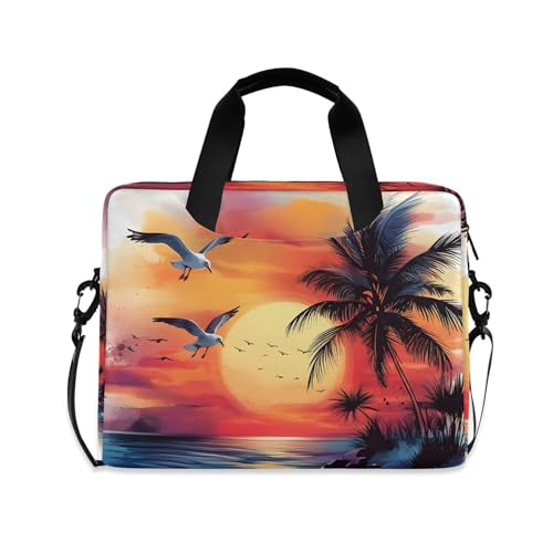 Maletín para portátil ALAZA con diseño playero 13-15.6 pulg