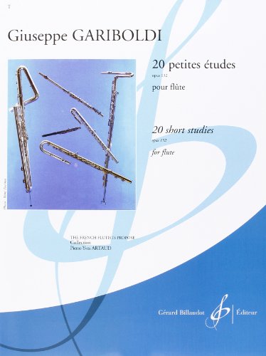  20 Petites Etudes Opus 132 pour flûte
