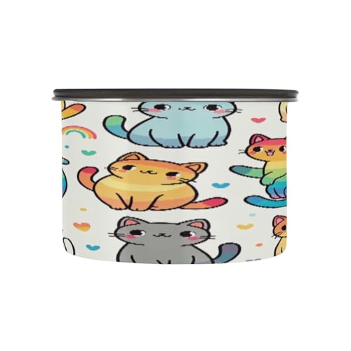 Envase hermético para café acero inoxidable 17oz