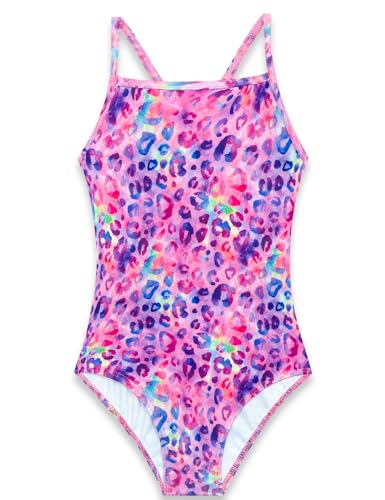 Image of Girls Swimsuits One-Piece Bathing Suits Multicolor Kids Sport Summer Beach Swimwear for 2-10 Years Old
