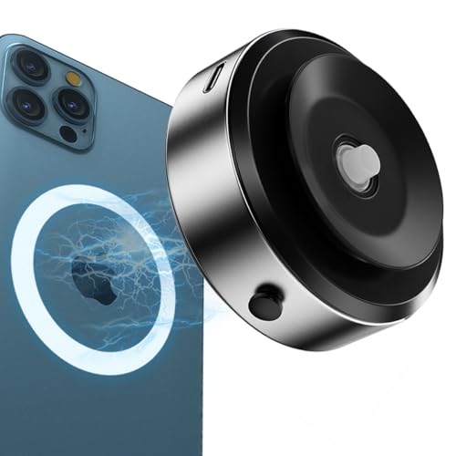 C520 ORIGINAL VacuMag MagSafe対応 真空吸着式 マグネット ホルダー iPhone スマホスタンド スマホホルダー ウォールスタンド キッチン 車載ホルダー 吸盤 (シルバー)