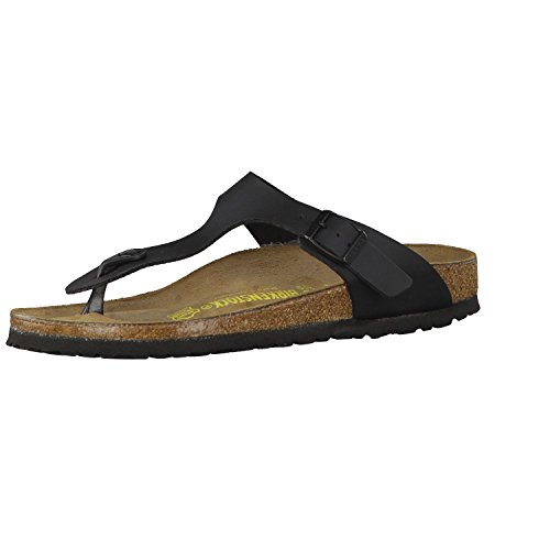 Image of Birkenstock Arizona SFB Mules /Clogs Women Gold Mules Shoes, Black Schwarz, 5.5 UK Narrow