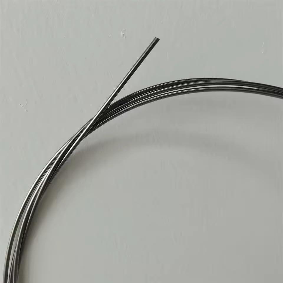 1 Meter Super Elastic Nitinol Alloy Nickel-Titanium Straight Wire Hyperelastic Filament 0.8mm 1.0mm 1.6mm 2.0mm NiTi-ss (2 Meter, 2.0mm)