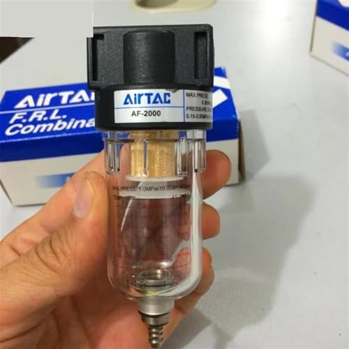 Separador de aceite y agua AF2000 de 1/4" para componentes neumáticos de compresor 3