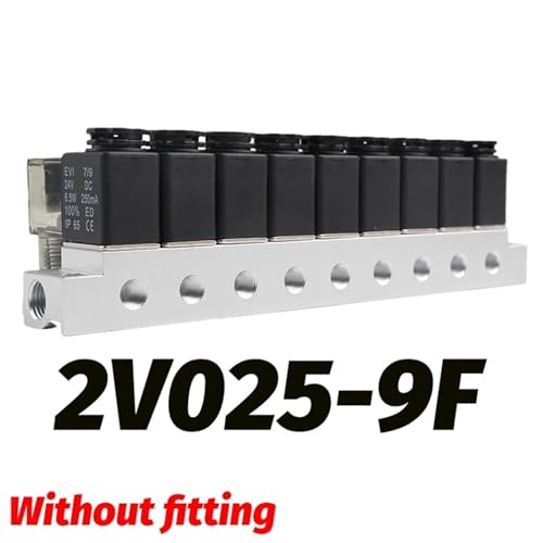 Válvula solenoide neumática para regular sistemas de aire comprimido 2V025-9F AC110V 3