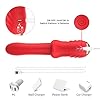 Vibratorset for Woman Silent G-SPO.tting Vibration Small Fe.Male Vibratar Toys S.ex S.t.imulator LIC.King Adults Toys Small Bu.llet Vibabrator 9 Modes Waterproof Wireless for Home #2