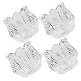Centres de table pour bougies - chic et simple, très, ce qui rend ce bougeoir difficile à endommager et à casser, bougeoirs en verre