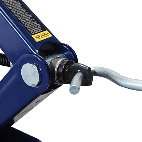 Tce At10152U Torin Steel Scissor Lift Jack Car Kit, 1.5 Ton (3,000 Lb) Capacity, Blue #TOP4