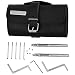 Produktbild MULTIPICK G-Pro Starter Lockpicking Kit - [Wechselbare Flag-Pick Klingen] Profi Dietrich Set - Made in Germany - Lockpick Tool, Schlösser knacken - Lock Picks Spanner - Schloss picking - Pick Set