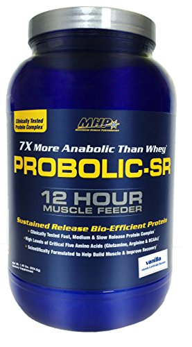 MHP, Probolic-SR Sustained Release Bio-Efficient Protein, Vanilla, 28 Servings MHP, Probolic-SR Sustained Release Bio-Efficient Protein, Vanilla, 28 Servings