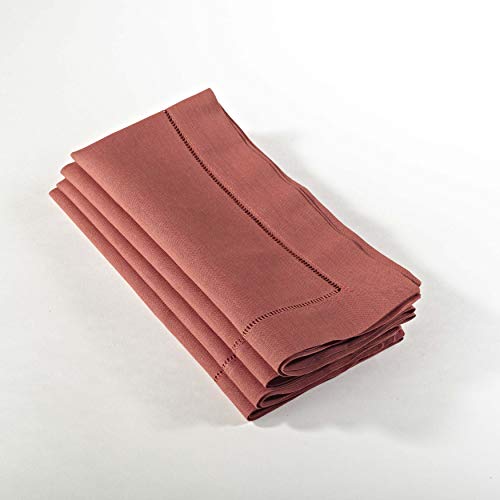 Servilletas de Tela Hermosamente Terminadas Set x4 20x20 in