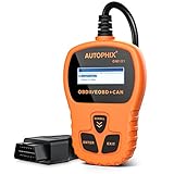 Autophix OM121 OBD2 reader，Car Check Engine Light Fault Error Code Scanner, obd 2 odb2 obdii CAN Diagnostic Scan Tool with Live Data, I/M readiness and Freeze Frame