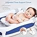 Colorlife Baby Bath Seat Support Net Infant Bathing Seat Support Mat, Adjustable Comfortable Non-Slip Three-Pointed Baby Shower Net Bathtub Sit Up Mesh for Newborn 0-12 Months-Star(No Bathtub)