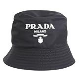 [Prada] [プラダ] 帽子 メンズ レディース バケットハット アウトレット ブランド S ブラック TESSUTO LOGO RI HAT S 1HC137 2CZQ F0967 NERO+BIANCO S [並行輸入品]