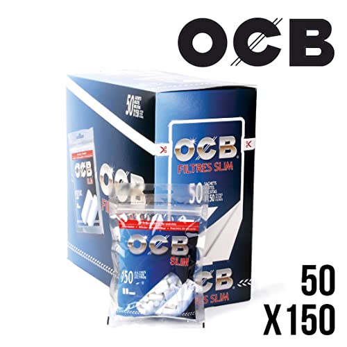 Filtres OCB Slim x 50 sachets pour éviter le dépôt de tabac - 3