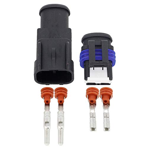 TACOON 2-poliger Stecker DJ7026-2.8-11/21 (10 Sätze)