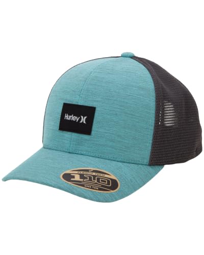 Image of Hurley Mens Trucker Hat - Flexible Quick Dry Fairway Mesh Trucker Hat for Men with Snapback Closure - Classic Mens Caps
