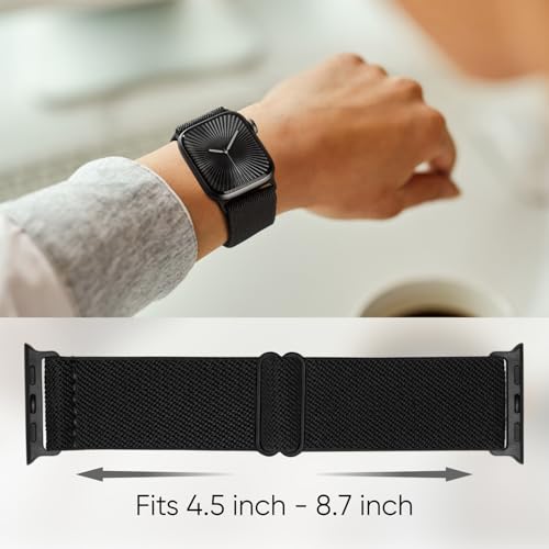Image of 8 Pack Stretchy Solo Loop Band Compatible with Apple Watch Bands Women Men