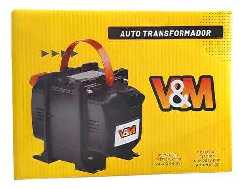 Transformador 110v para 220v 2000VA Bivolt V&M Transformador 220 para 110