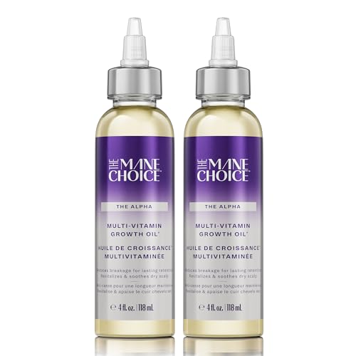 The Mane Choice Alpha Multi-Vitamin Scalp Oil, Biotin & Vitamin C, 4 oz 2-Pack