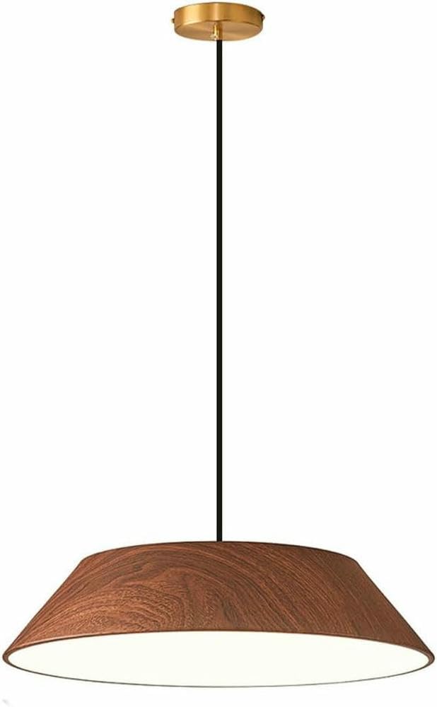 Plafonnier LED dimmable style ferme rétro et rustique avec suspension réglable