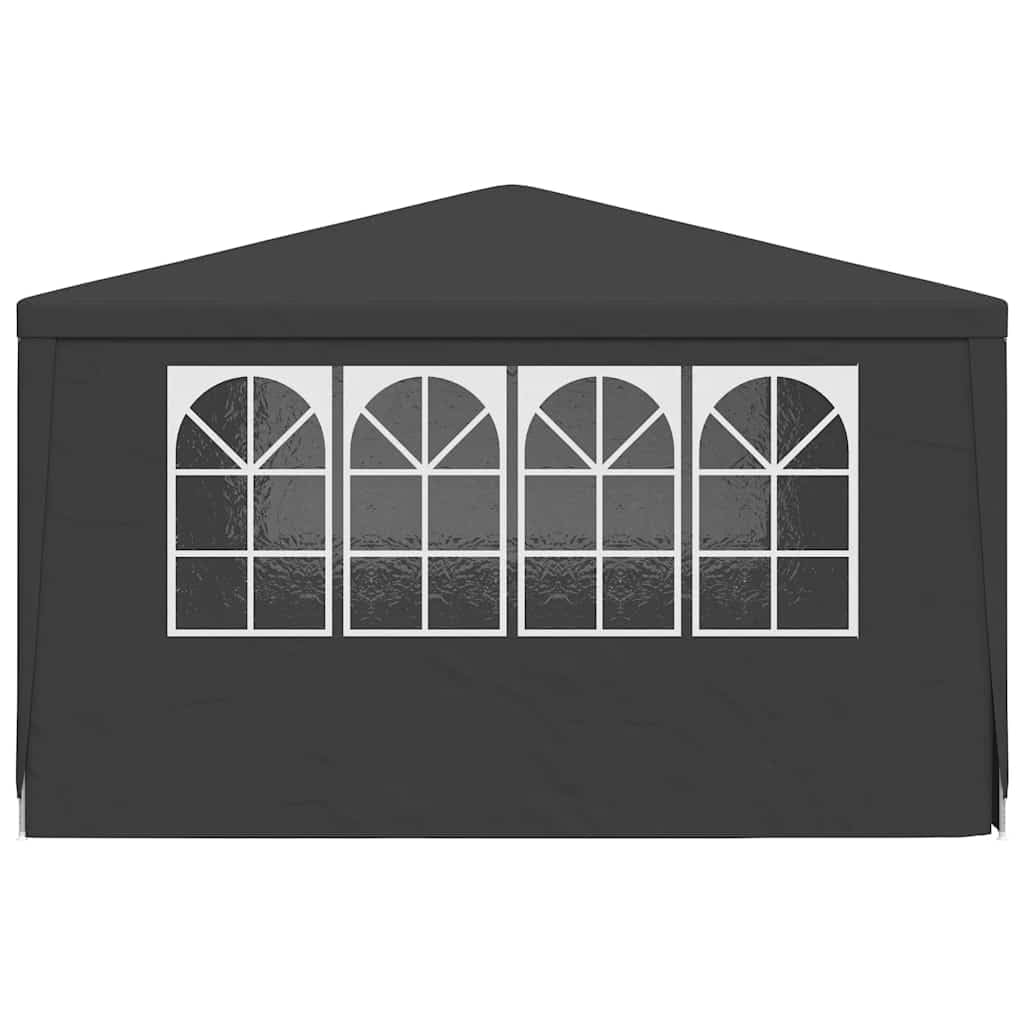 Festnight Pavillon 4x4 m Partyzelt mit Seitenteilen Wasserfestes Gartenpavillon Party Zelt Outdoor Garten Zelt