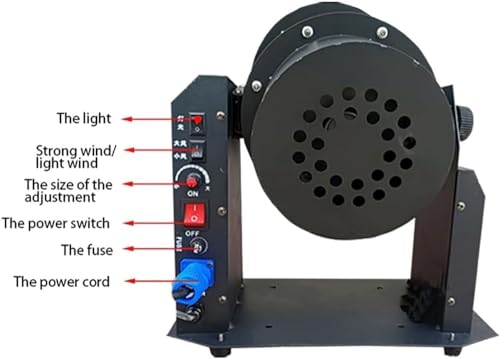 Machine à neige 2000W pour réussir l'ambiance de vos fêtes - 5