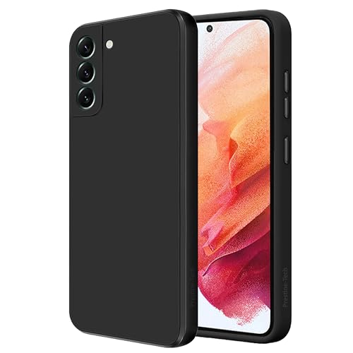 For Samsung Galaxy S21 Case Silicone Protective Ultra Slim Case Soft Gel Phone Case Cover Rubber Anti-Scratch Compatible for Samsung Galaxy S21 5G 6.2 inch Black
