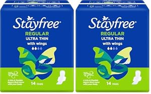 Stayfree Ultra Thin Regular Pads With Wings