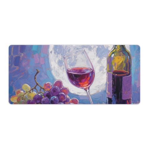 Tapis de souris antidérapant violet résistant pour éviter les glisses