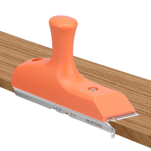 Amesor Coupe-bande de chant | Outil D'Ébavurage Pour Travail Du Bois,Coupe-Bande De Chant Multifonction Pour Revêtement De Sol, Meubles, Artisanat, Atelier, Industriel Et Menuiserie