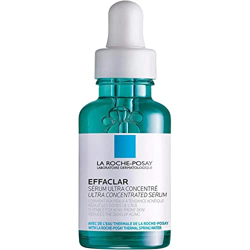 Cosmética femenina de la marca La roche posay, serum, Effaclar Serum 30 mililitros, Kit