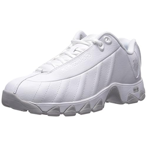 K-Swiss Men's ST329 CMF Sneaker, Wide Tennis Walking Shoes Leather Upper