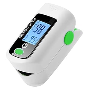 MCP X1805 Pulse Oximeter with Oxygen Saturation Monitor, Heart Rate and SpO2 Levels Oxygen Meter with LED Display Pulse Oximeter