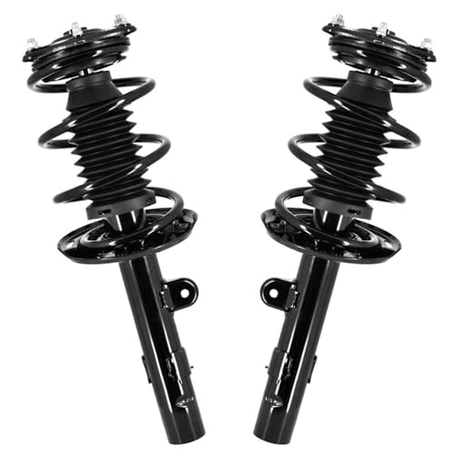 Image of Detroit Axle - 1.5L 8pc Struts Kit for 2018 2019 2020 2021 2022 Honda Accord, 2 Front Struts with Coil Spring 2 Rear Shock Absorbers 4 Front and Rear Sway Bars Replacement Suspension Kit