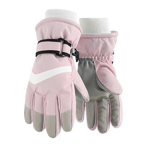 Guantes de esquí impermeables para niños transpirables con aislamiento de invierno